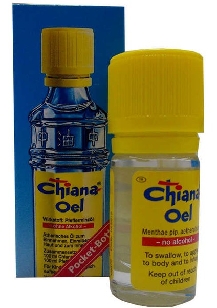 Chiana Oel Alman Üretimi Orijinal Çin Yağı  5 ml