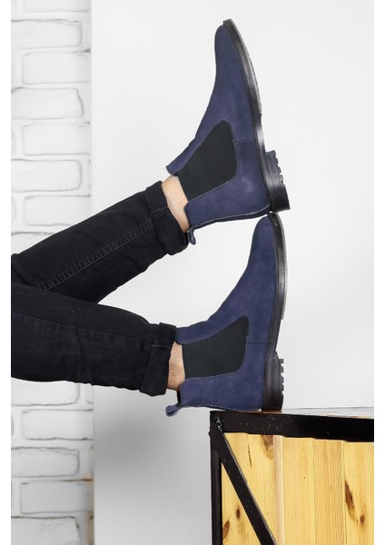 York Deri Süet Kaydırmaz Taban Chelsea Günlük Bot fırsatları