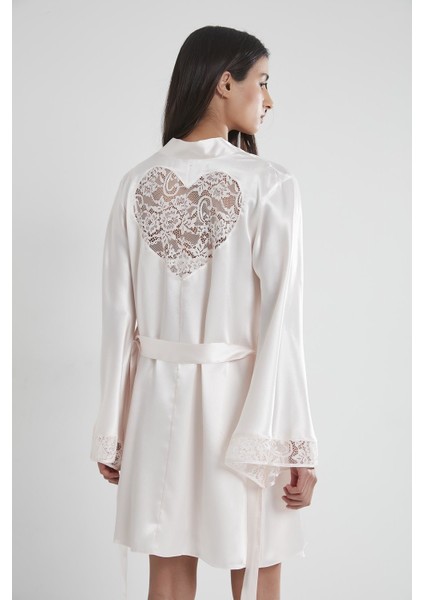 Saten Dantelli Gecelik & Sabahlık Takım - 4090 fırsatları