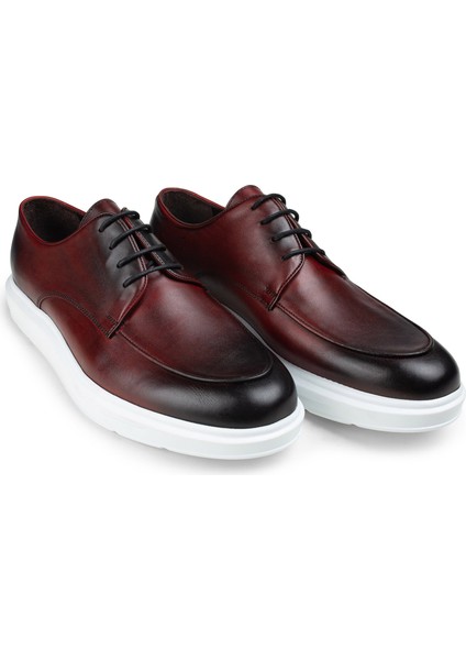 Hakiki Deri Bordo Comfort Günlük Erkek Ayakkabı fiyatları