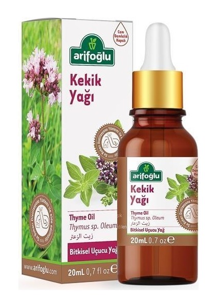 Lavanta Yağı + Limon Yağı + Kekik Yağı + Okaliptus Yağı 4 x 20 ml