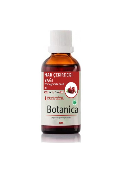 Nar Çekirdeği Yağı - Punica Granatum Seed - ( Yaşlanma Karşıtı ) Cilt Bakımı Gençleştirici Yağ 50 Ml