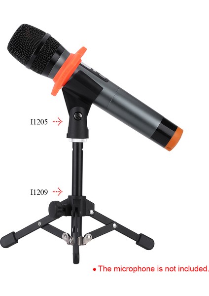 Ms-12 Mini Katlanabilir Masaüstü Masaüstü Tripod Mikrofon (Yurt Dışından)