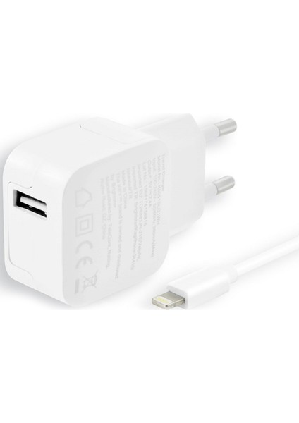Power Wall Ic 1 Usb-A 1m (5V/2.4A Lightning White) modelleri