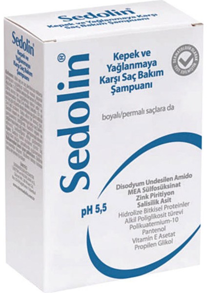 Sedolin Kepek ve Yağlanmaya Saç Bakım Şampuanı 300ML