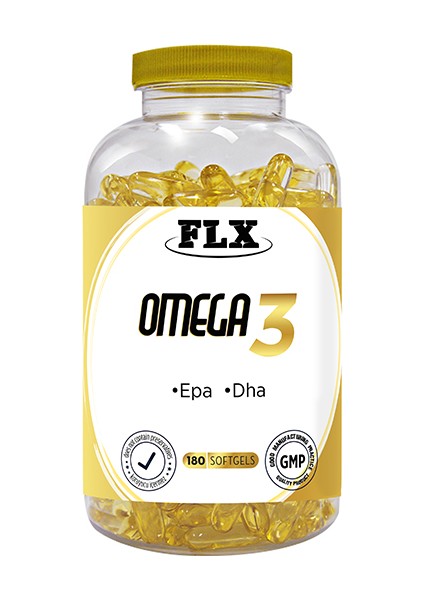 Flx Omega 3 Balık Yağı 180 Softgel