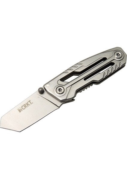 Trasher 1065WY Kamp Çakı 11,5 cm - Gümüş, Metal Sap