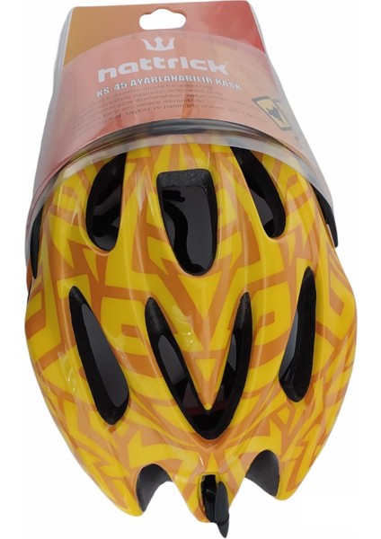 KS45 Kask Ayarlanabilir Sarı