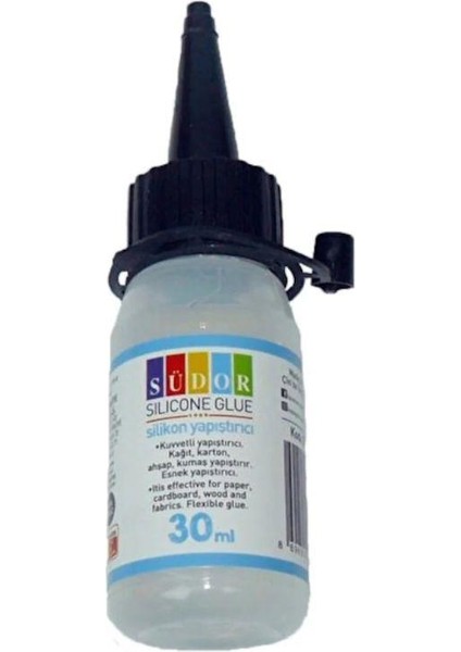 Sıvı Silikon 30 ml 1 Adet Südor Sıvı Silikon Yapıştırıcı 1 Adet