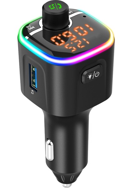 BC68 Qc3.0 Pd USB Araç Şarj Cihazı Destek Fm Verici Hands-Free Mp3 Çalar-Siyah (Yurt Dışından) fiyatları