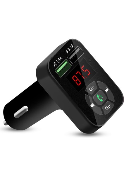 A9 Araba Fm Verici Kablosuz Ses Alıcısı Mp3 Çalar Çift USB Hızlı Şarj-Siyah (Yurt Dışından) fiyatları