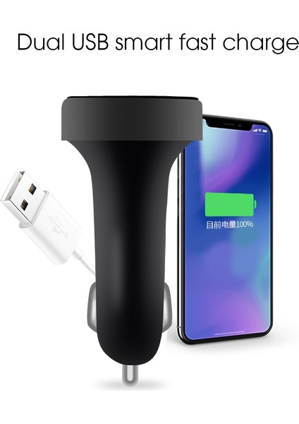 A9 Araba Fm Verici Kablosuz Ses Alıcısı Mp3 Çalar Çift USB Hızlı Şarj-Siyah (Yurt Dışından) modelleri