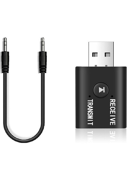 M188 Mikrofonlu Araba Bluetooth Verici Alıcısı-Siyah (Yurt Dışından)