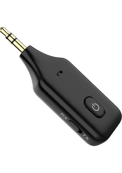 A60 3 In 1 Araba Bluetooth Alıcı Verici 3.5AUX Hands-Free Call-Siyah (Yurt Dışından)
