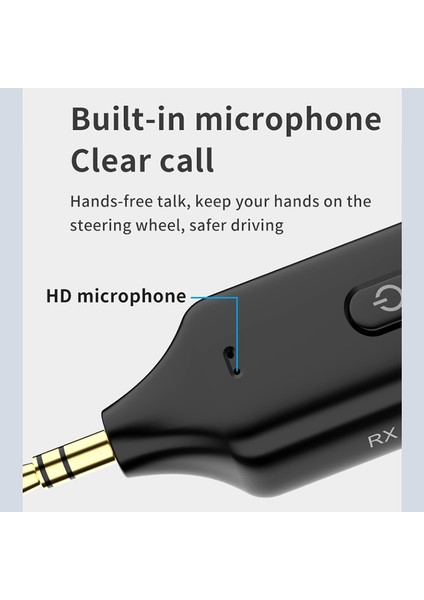 A60 3 In 1 Araba Bluetooth Alıcı Verici 3.5AUX Hands-Free Call-Siyah (Yurt Dışından) fırsatları
