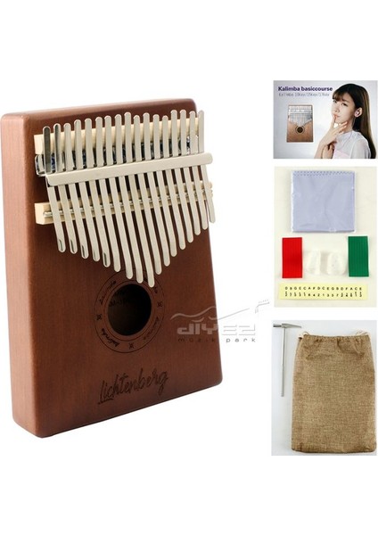 AKM-100 17 Tuşlu  Coffee Kalimba