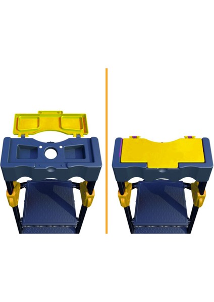 Mensa Plus 3+1 Basamaklı Metal Siyah Merdiven fırsatları