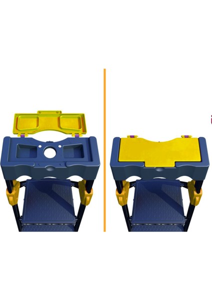 Mensa Plus 4+1 Basamaklı Metal Siyah Merdiven fırsatları