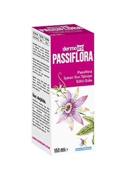 Passiflora Içeren Sıvı Takviye Edici Gıda 150 ml