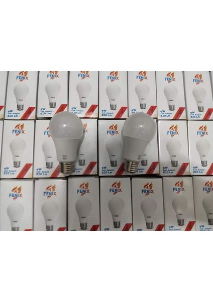 9WAT LED Ampül 10 Adet