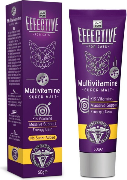 Effective Kedi Maltı Multivitamin 50 gr