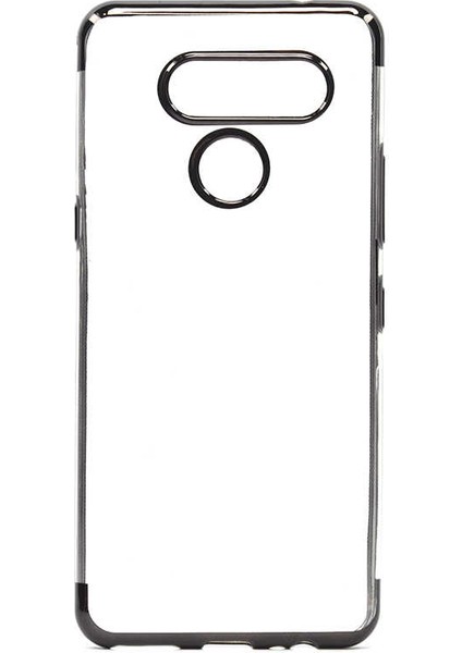 Lg K50S Kılıf Zore Dört Köşeli Lazer Silikon Kılıf