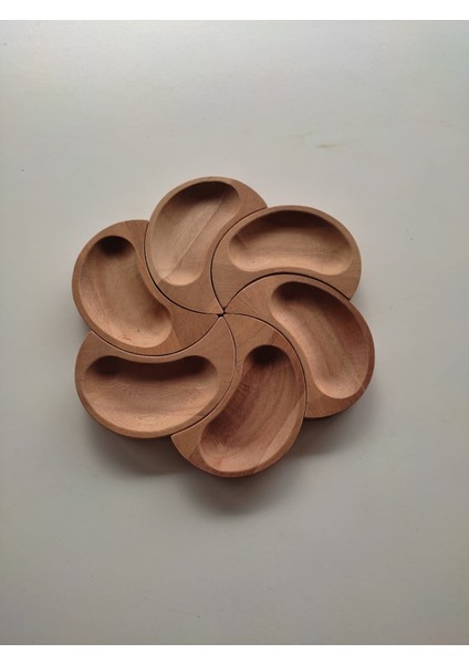 Ahşap Servis Tabağı