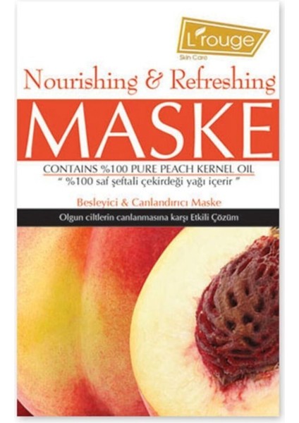 Nourishing&refreshing Maske - Olgun Ciltlerin Canlanmasına Karşı Etkili Çözüm 6X15 ml