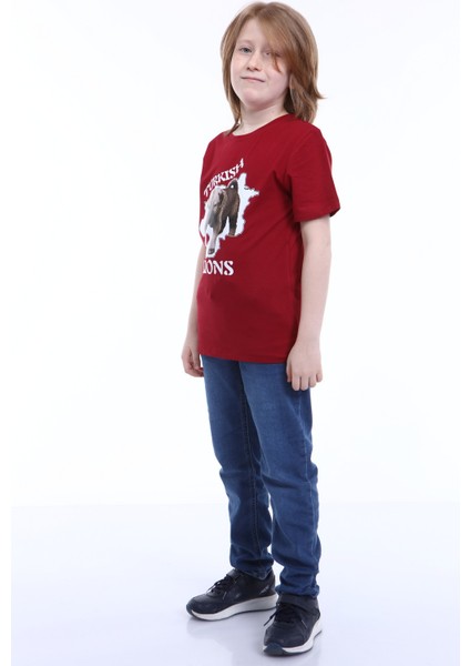 Minik Kangal Baskı T-Shirt modelleri