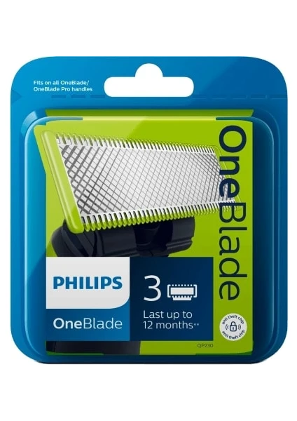 Oneblade QP230/50 3lü Yedek Bıçak