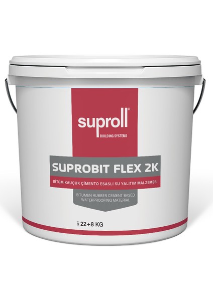 Suprobıt Flex 2k Bitüm Kauçuk Su Yalıtım Malzemesi