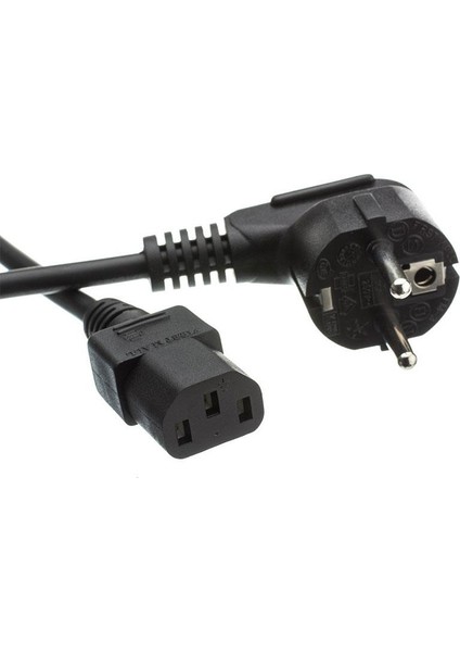 Power Güç Kablosu Bilgisayar Monitör Power Güç Kablosu 3x1