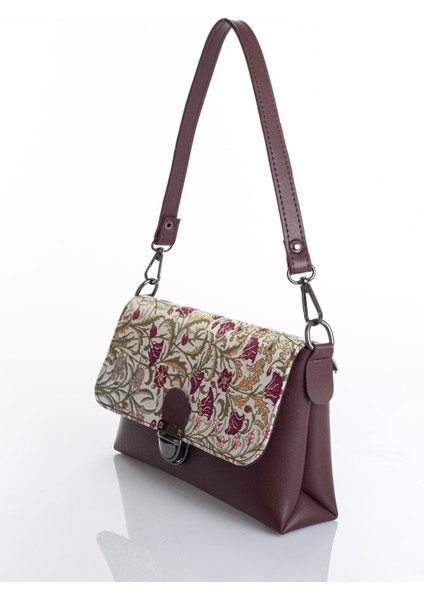 Mottif Istanbul Otantik Dokuma Kadın Omuz Çanta 1036.16