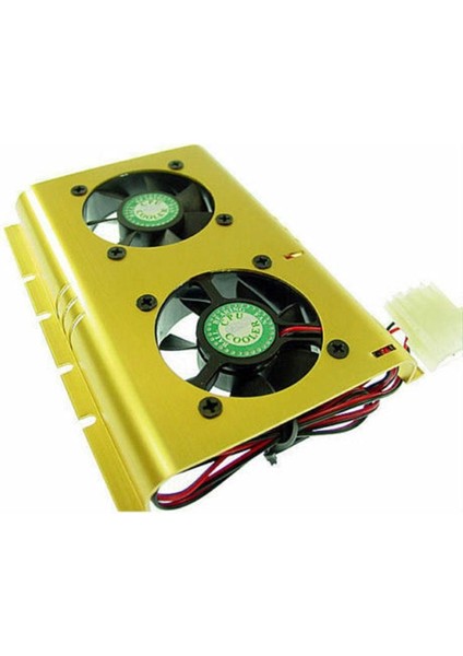 Hard Disk soğutucu fan 3,5" hdd çift fanlı soğutucu