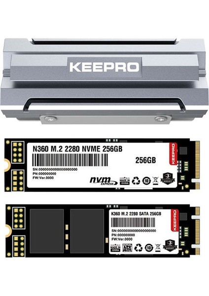 M.2 NVMe SSD pasif soğutucu 2280 ssd uyumlu