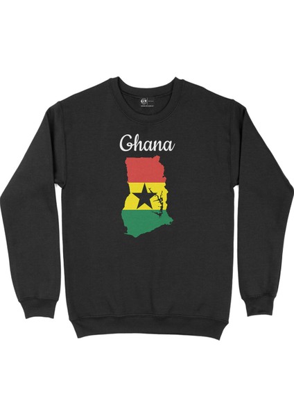 Around The Campfire Siyah Sweatshirt