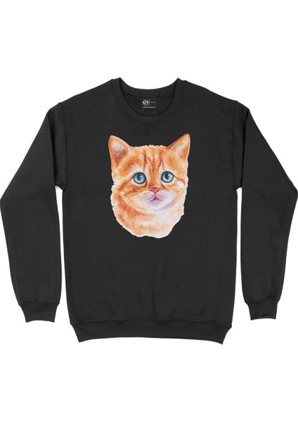 Siyah Spor Jip Siyah Sweatshirt