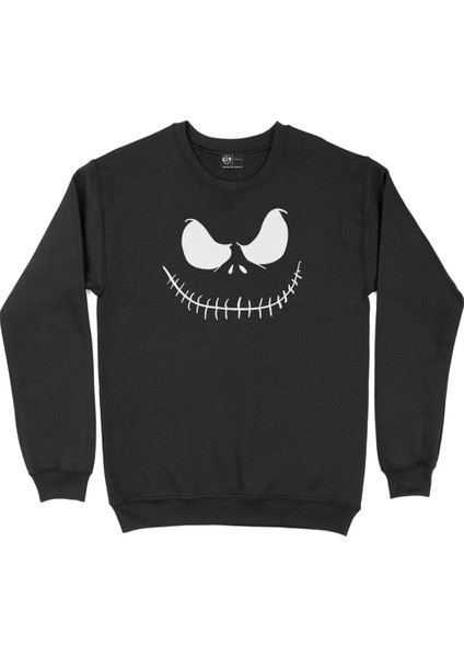 Ay ve Kurt Siyah Sweatshirt