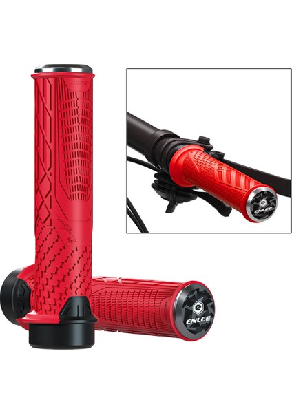 Bisiklet Gidon Sapları El Kavrama Mtb Döngüsü Yol Dağ Bisikleti Kırmızı (Yurt Dışından) modelleri