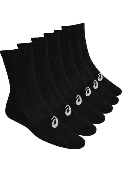 6PKK CREW SOCK Unisex Siyah Çorap - 141802-0904