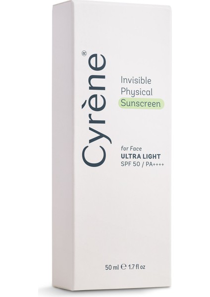 Invisible Physical Sunscreen Güneş Kremi 50 ml