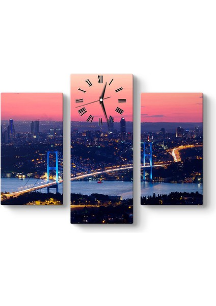 Fsm Köprü 3 Parçalı Tablo Saat