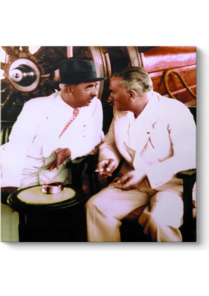 Atatürk ve Ismet Inönü Tablosu