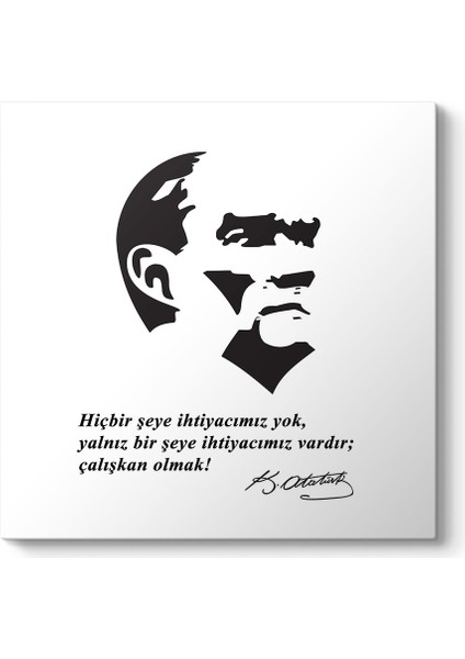 Atatürk Sözleri Tablosu