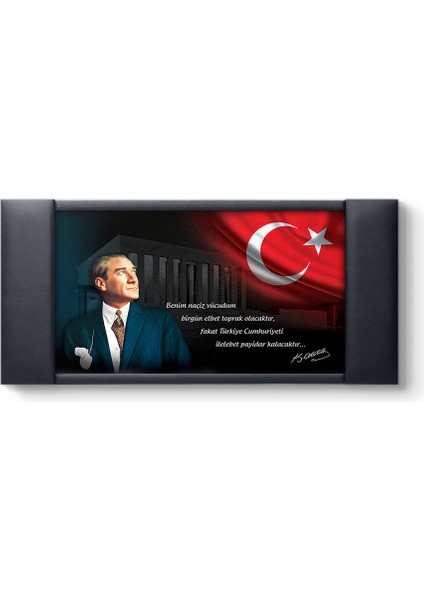 Atatürk Portresi Makam Panosu