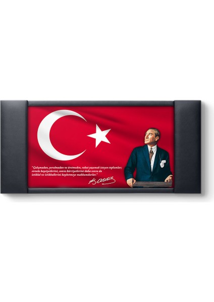 Atatürk Resimli Makam Panosu