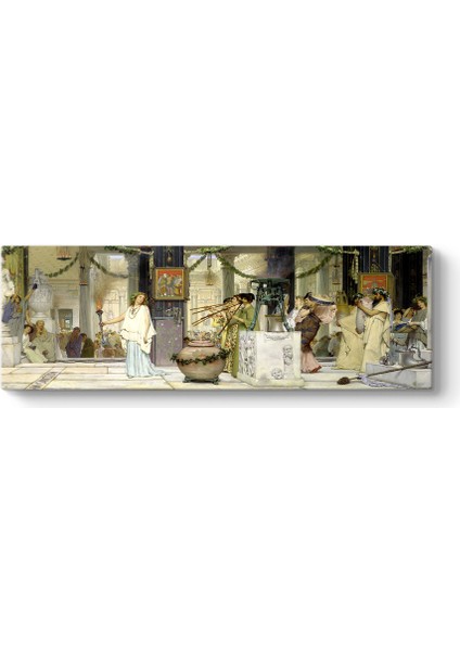 Lawrence Alma Tadema - Bağbozumu Festivali Tablosu