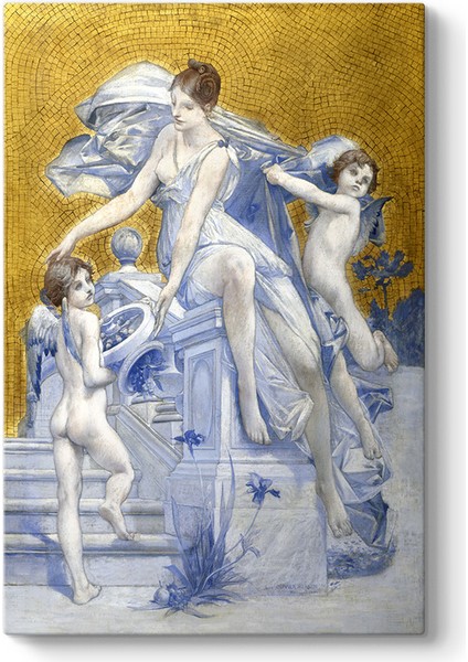 Luc-Olivier Merson - Servet Alegorisi Tablosu