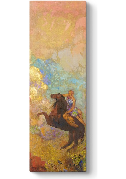 Odilon Redon - Muse On Pegasus Tablosu