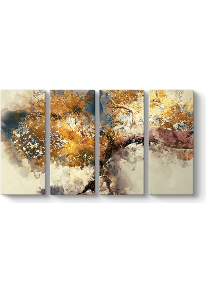 Soyut Çınar Tablosu